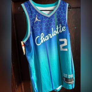 Nike Lamelo Ball NBA Jersey Charlotte Hornets Mens Large